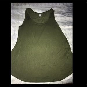 Luxe curved hem tank from old navy